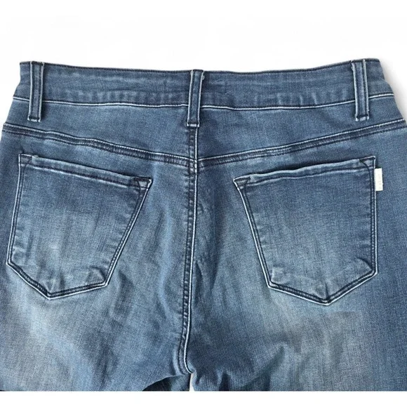 Nature Womens Skinny Jeans Dark Wash Stretch Denim Blue Size 11/29 - Picture 3 of 11